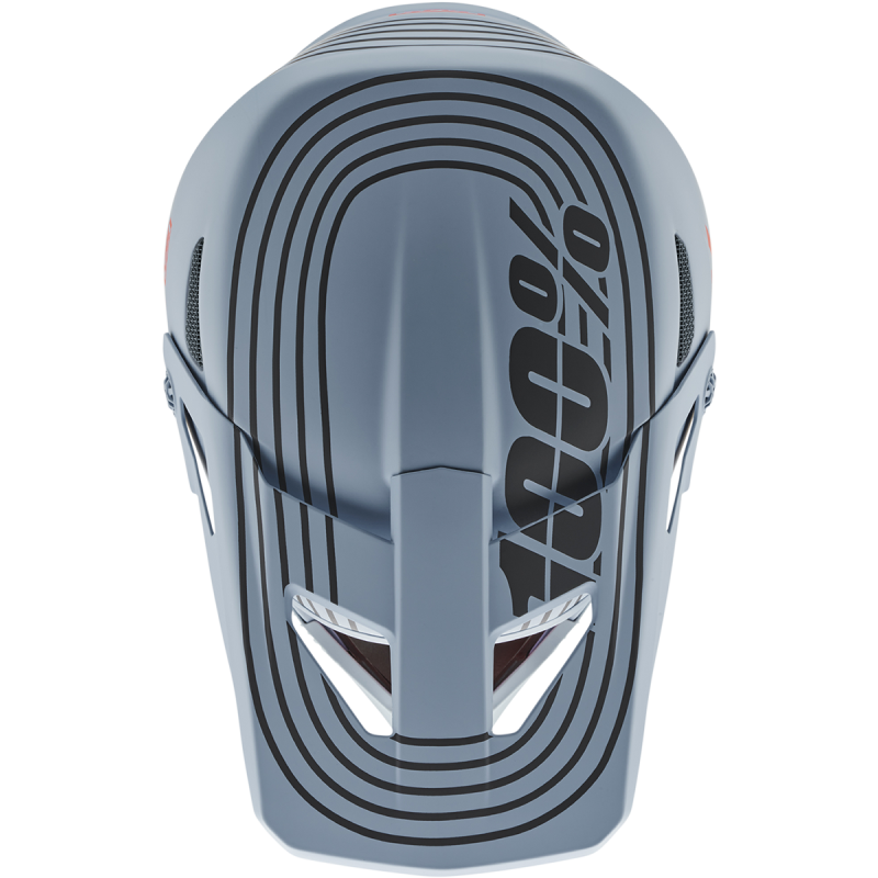 100% STATUS HELMET Caltec Grey Top - Driven Powersports