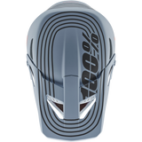 100% STATUS HELMET Caltec Grey Top - Driven Powersports