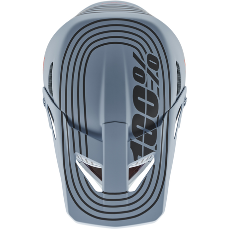 100% STATUS HELMET Caltec Grey Top - Driven Powersports