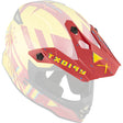CKX Peak for TX019Y Helmet Error Red/Yellow Matte - Driven Powersports