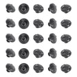 CKX Titan Helmet Peak Screws Titan AMS Titanium - Driven Powersports