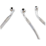 DRAG SPECIALTIES 96-07 FLHT/X FRT S/S BRAKE LINE KIT +4 Other - Driven Powersports