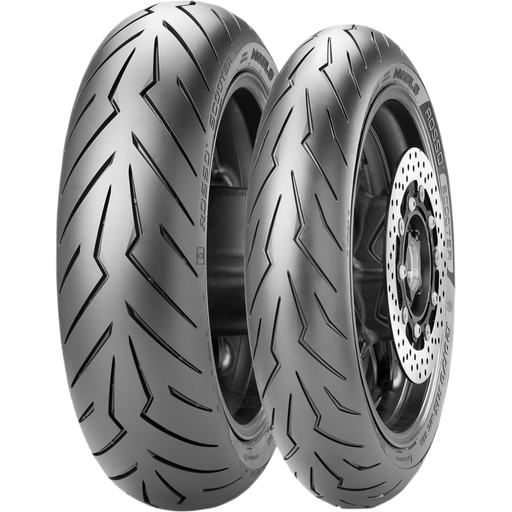 PIRELLI 120/70R14 55H DIABLO ROSSO FRONT SCOOTER Front - Driven Powersports