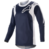 ALPINESTARS JERS RAC-HOEN Navy/White Front - Driven Powersports