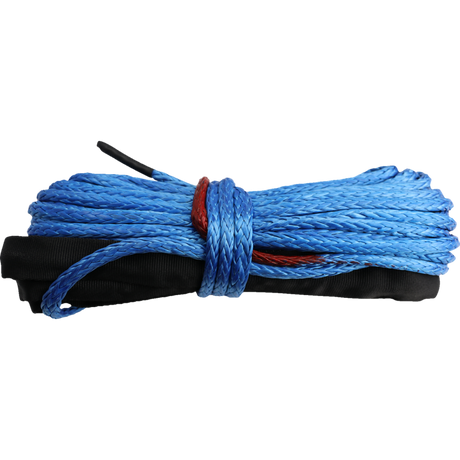 KFI PRODUCTS WINCH ROPE - SYNTHETIC - - 15/64" X 38' Blue Front - Driven Powersports
