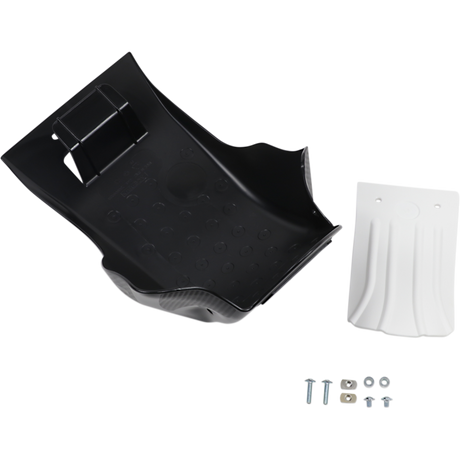 ACERBIS SKID PLATE RMZ250 Black/White 20 Front - Driven Powersports