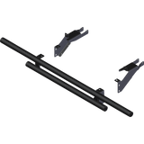 KFI PRODUCTS REAR BUMPER - - POLARIS (102000) Black Front - Driven Powersports