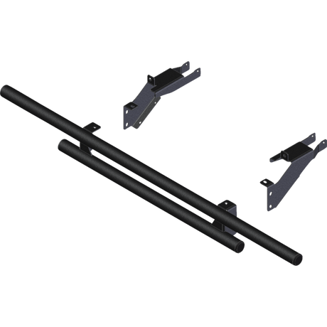KFI PRODUCTS REAR BUMPER - - POLARIS (102000) Black Front - Driven Powersports