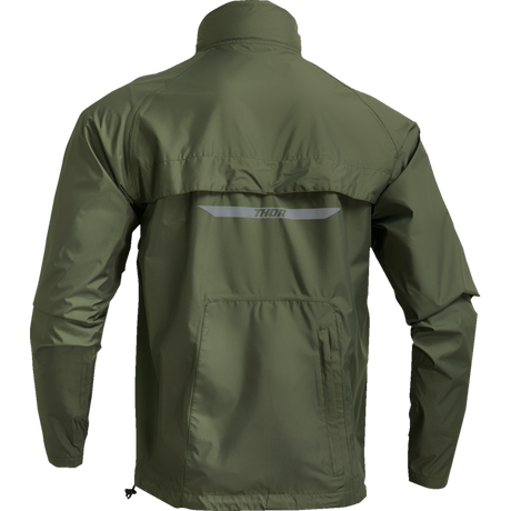 THOR JACKET PACK Army Green Back - Driven Powersports