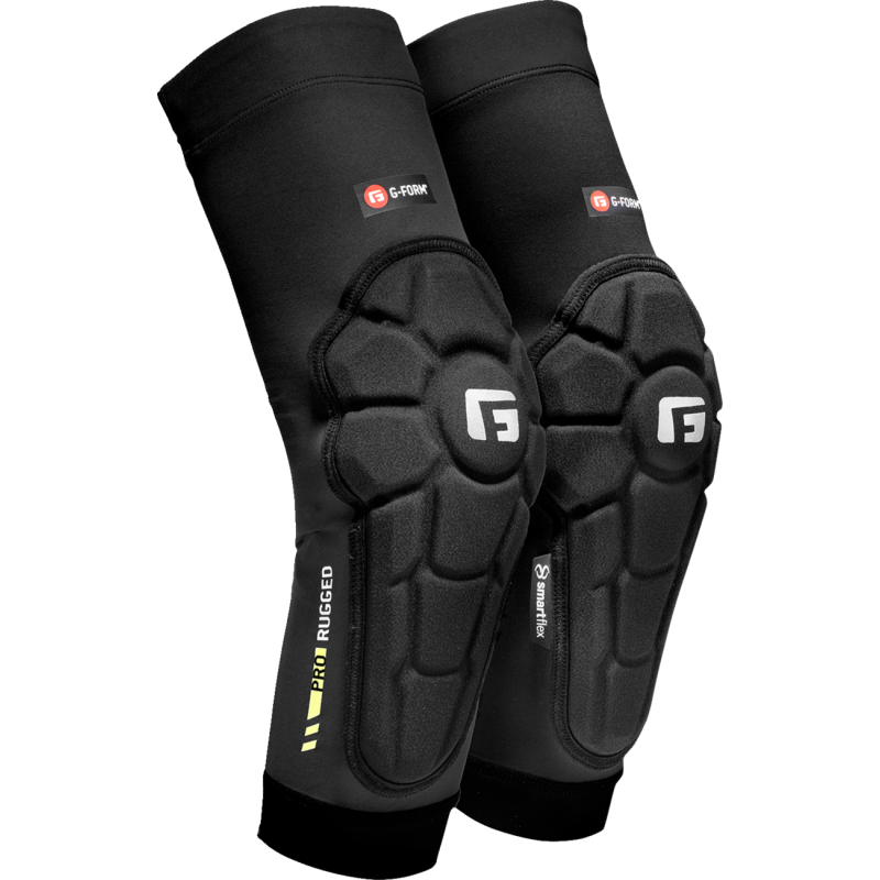 G-FORM PRO RUGGED2 ELBOWGD Black Front - Driven Powersports