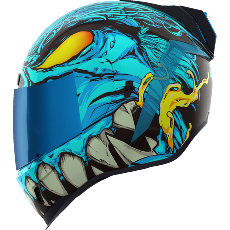 ICON HELMET AIRFORM MIPS MANIK'RR Light Blue Front - Driven Powersports