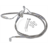 DRAG SPECIALTIES 96-07 FLHT/X FRT S/S BRAKE LINE KIT +6 Front - Driven Powersports