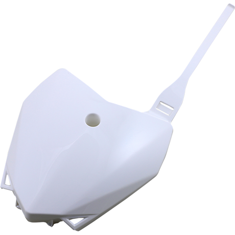 ACERBIS Front # Plate- KLX110/110L:10-22 White Front - Driven Powersports