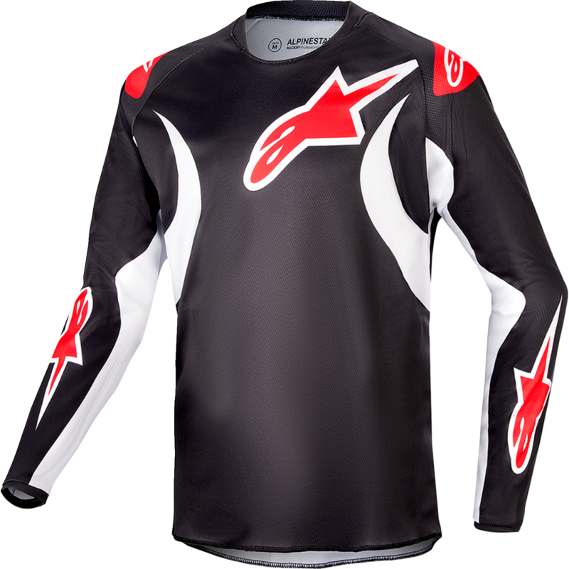 ALPINESTARS JERS YTH R-LUCE Black/White Front - Driven Powersports
