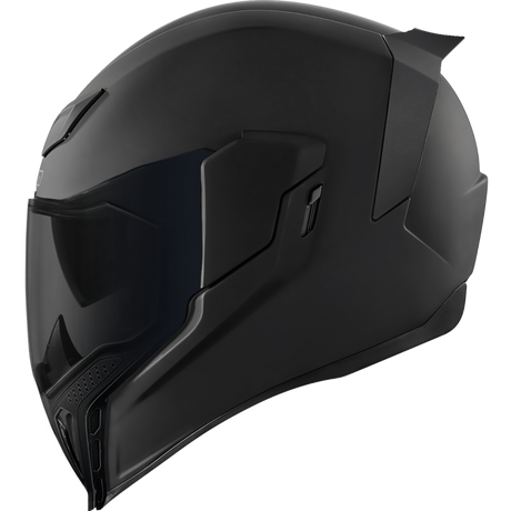 ICON HLMT AFLT DARK RUB Black Left Side - Driven Powersports