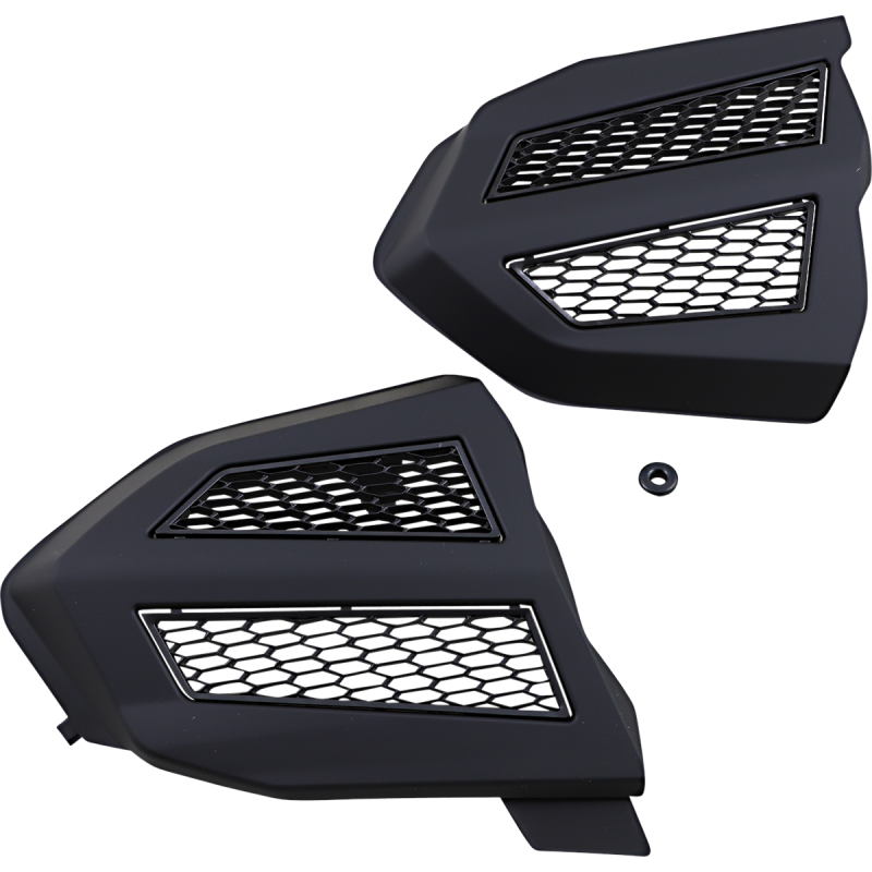 KURYAKYN COVER TRANS OMNI PN 3275 Black Front - Driven Powersports