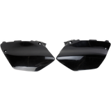 UFO YZ125/250 06-08 SIDE PANELS Black 3/4 Front - Driven Powersports