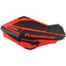 POWERMADD SENTINEL HANDGUARDS Red/Black Front - Driven Powersports