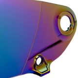 BILTWELL SHIELD L/S GEN2 Rainbow Mirror Detail - Driven Powersports