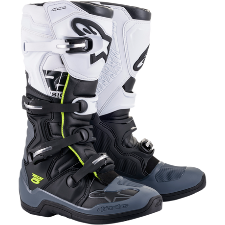 ALPINESTARS BOOT TECH 5 Black/Gray/White Front - Driven Powersports