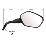 REPLACEMENT MIRROR Black - Driven Powersports