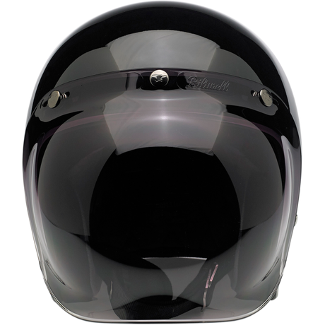 BILTWELL HELMET BONANZA Gloss Black Front - Driven Powersports