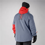 CKX Alaska Men Jacket MY23 - Gray/Red L Gray, Red L - Driven Powersports