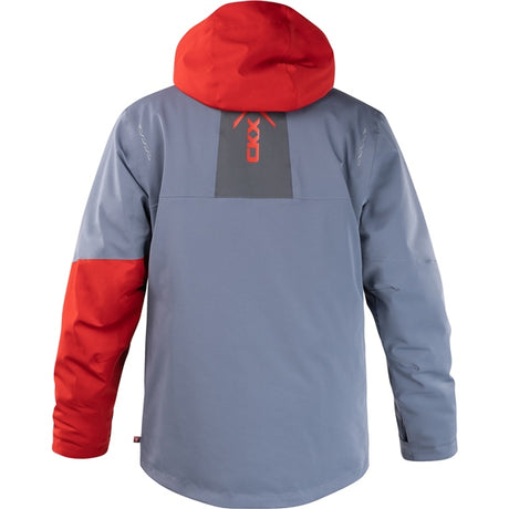 CKX Alaska Men Jacket MY23 - Gray/Red L Gray, Red L - Driven Powersports