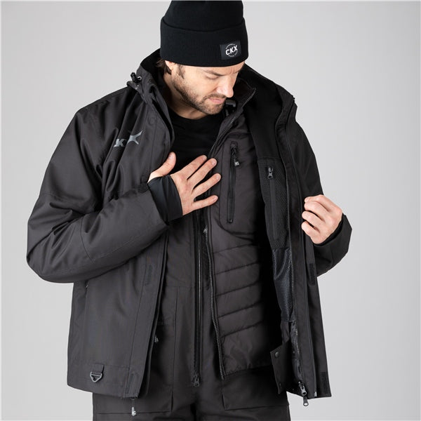 CKX Conquer Men Jacket Black S - Driven Powersports