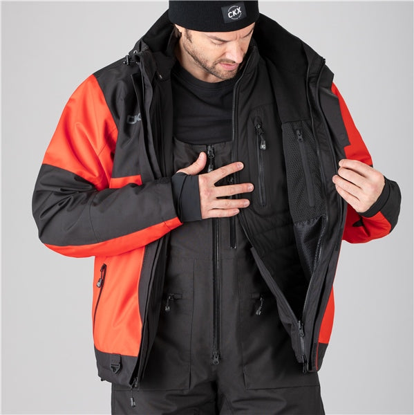 CKX Conquer Men Jacket S Scarlet - Driven Powersports