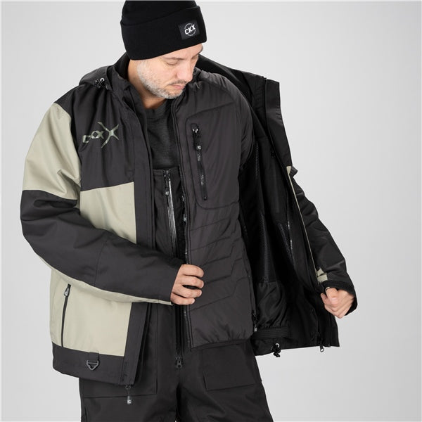 CKX Conquer Men Jacket Titanium 2XL - Driven Powersports