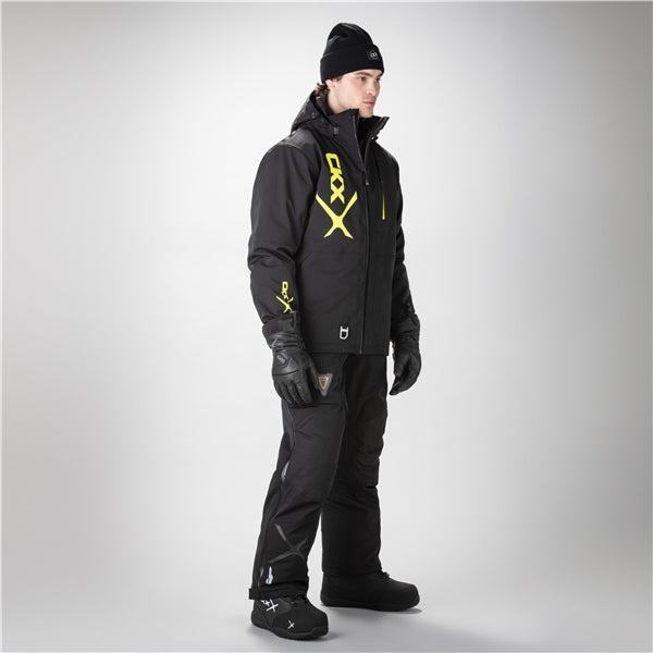CKX Alaska Men Jacket Black/Yellow L - Driven Powersports