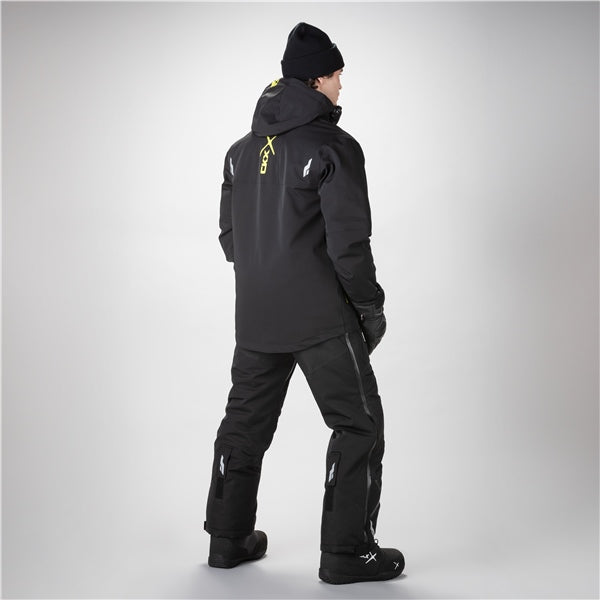 CKX Alaska Men Jacket Black/Yellow L - Driven Powersports