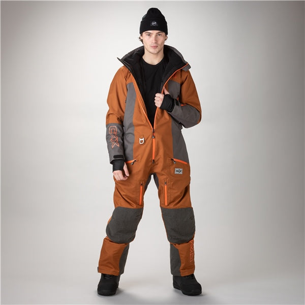 CKX Elevation Zero Men One Piece Suit Pecan/Gray M - Driven Powersports