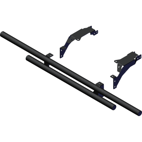 KFI PRODUCTS REAR BUMPER - - POLARIS RANGER 1000 Black Front - Driven Powersports