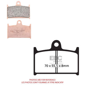 EBC EPFA Trackday Pads (EPFA145HH) - Driven Powersports