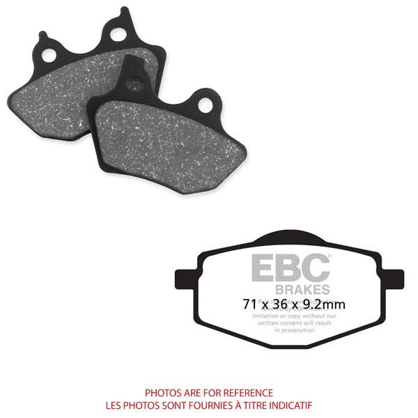 EBC Aramid Fiber Organic FA Series Pads (FA101) - Driven Powersports