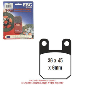 EBC Semi-Sintered V-Pads (FA115V) - Driven Powersports