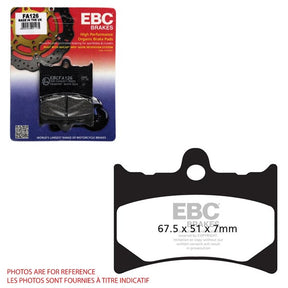 EBC Aramid Fiber Organic FA Series Pads (FA126) - Driven Powersports