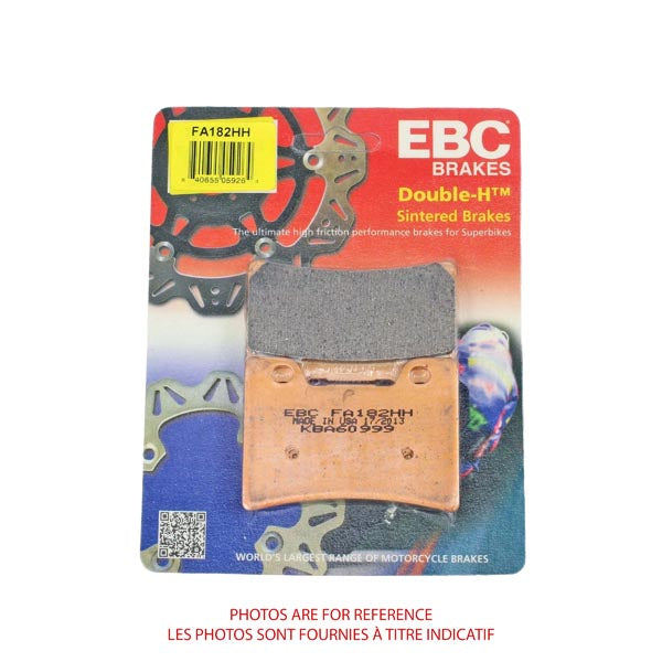 EBC Double-H Pads (FA182HH) - Driven Powersports