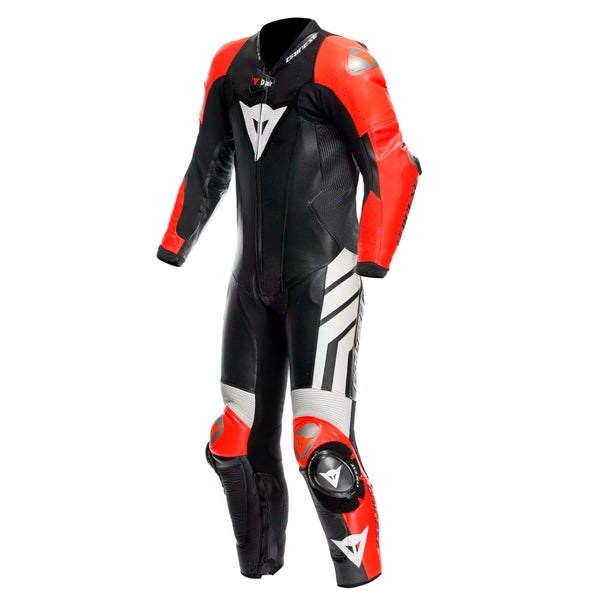 Dainese Mugello 3 Perf. D-Air Suit - Men Red/White 44 - Driven Powersports
