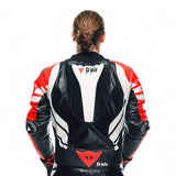 Dainese Mugello 3 Perf. D-Air Suit - Men Red/White 44 - Driven Powersports