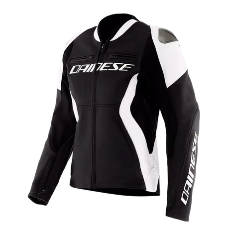 Dainese Racing 5 WMN Jacket - Women Black/White 48 - Driven Powersports