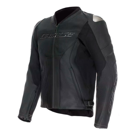 Dainese Perforated Leather Racing 5 Jacket - Men Black 58 - Driven Powersports