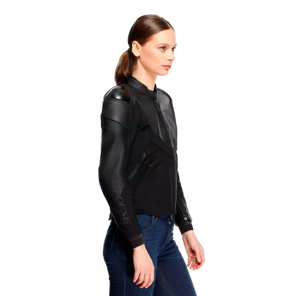 Dainese Iperattiva WMN Jacket - Women Black 38 - Driven Powersports