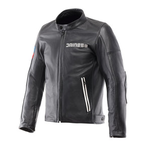 Dainese Perforated Leather Leggenda Jacket - Men Black 46 - Driven Powersports