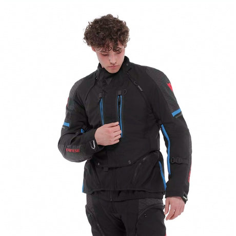 Dainese Super Adventure AbsoluteShell Jacket - Men Black/Blue 54 - Driven Powersports