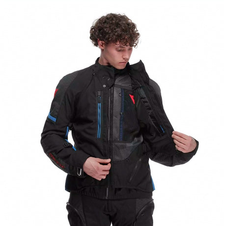 Dainese Super Adventure AbsoluteShell Jacket - Men Black/Blue 54 - Driven Powersports
