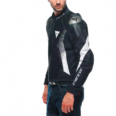 Dainese Super Rider 2 AbsoluteShell Jacket - Men Black/White 44 - Driven Powersports