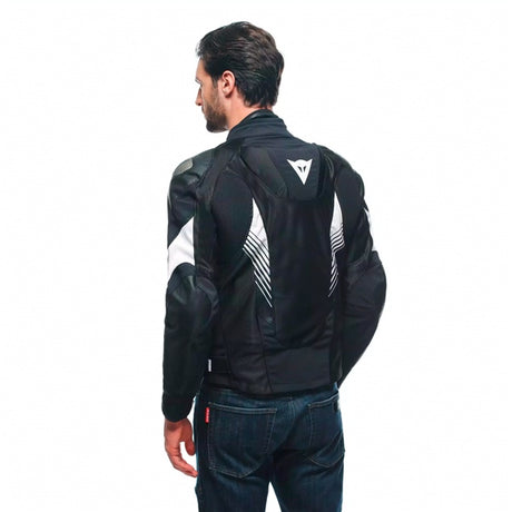 Dainese Super Rider 2 AbsoluteShell Jacket - Men Black/White 44 - Driven Powersports